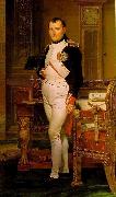 Jacques-Louis David Napoleon in His Study oil on canvas